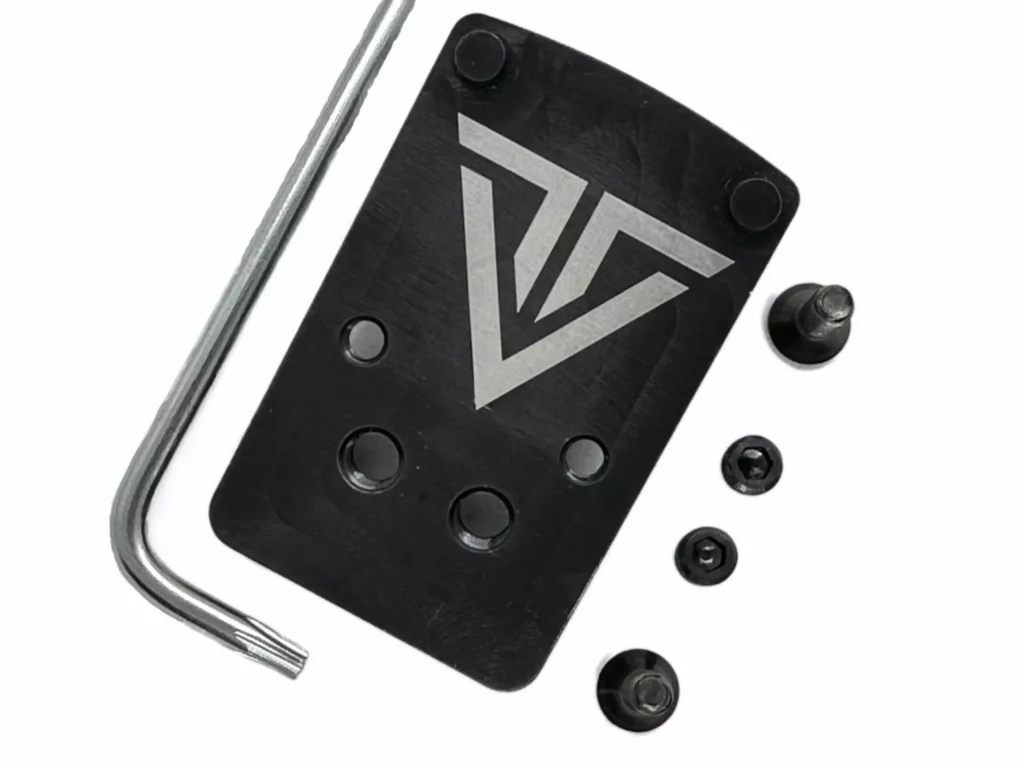 Glock Dovetail Optic Mounting Kit with Rear Sight